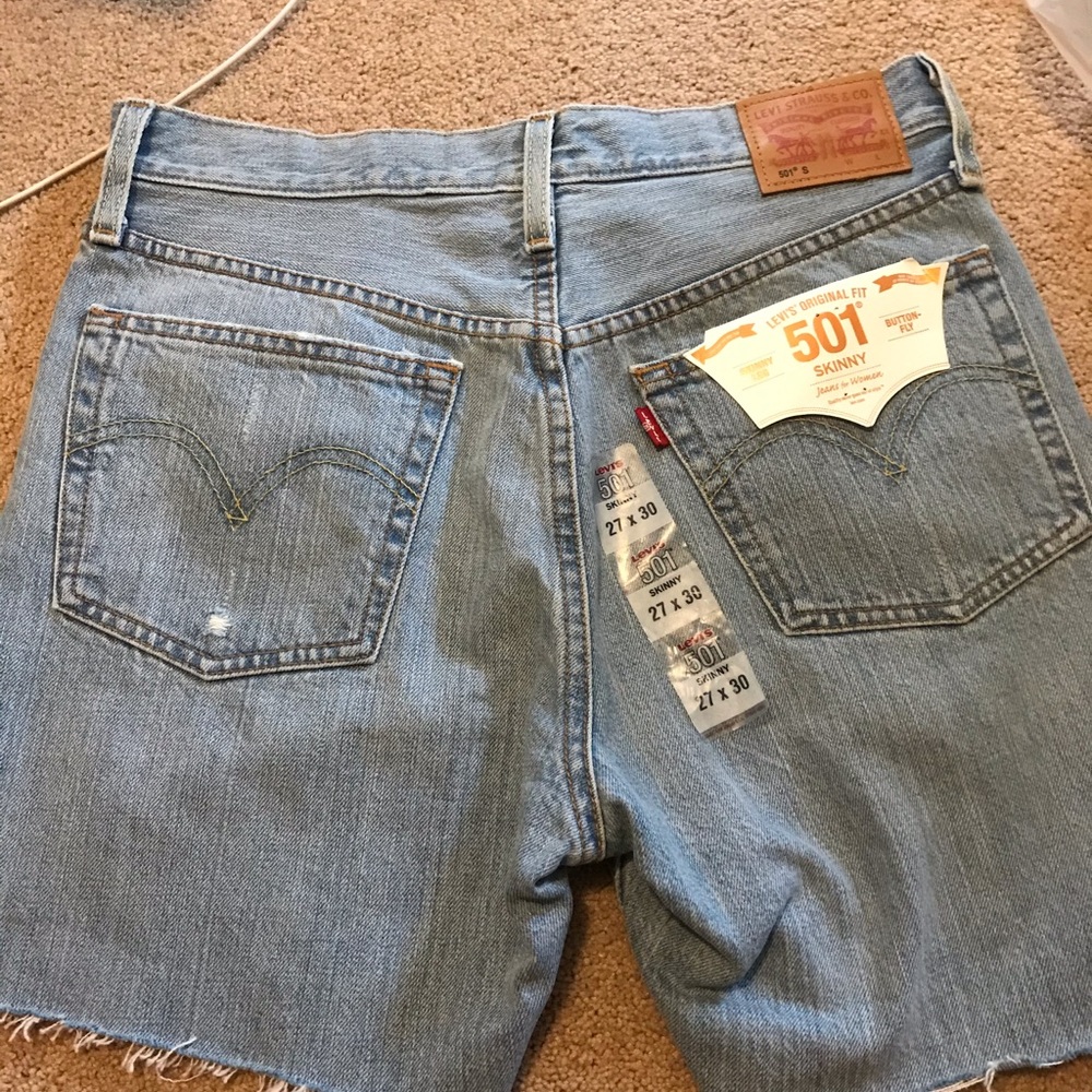 Levis Jean Shorts 501